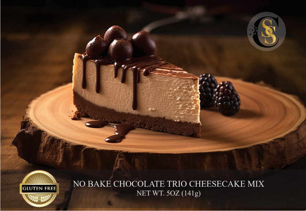 No Bake Chocolate Trio Cheesecake Mix
