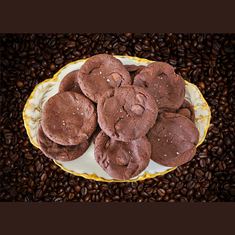 Swiss Chocolate Espresso Sablé Cookies