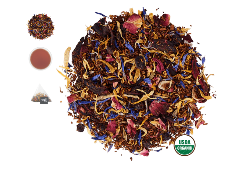 BLUEBERRY ORGANIC ROOIBUS TEA