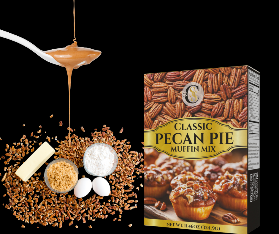 FREE!!!! Shareden Sweet Confections Classic Pecan Pie Muffin Mix (Giftable 2 pack)