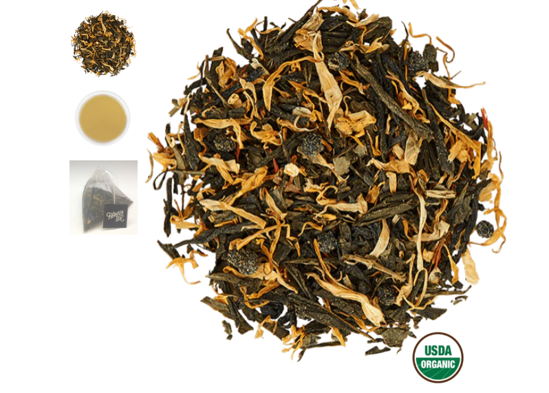 HONEY GINSENG ORGANIC GREEN TEA