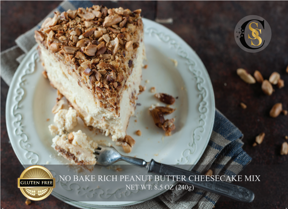 No Bake Rich Peanut Butter Cheesecake Mix